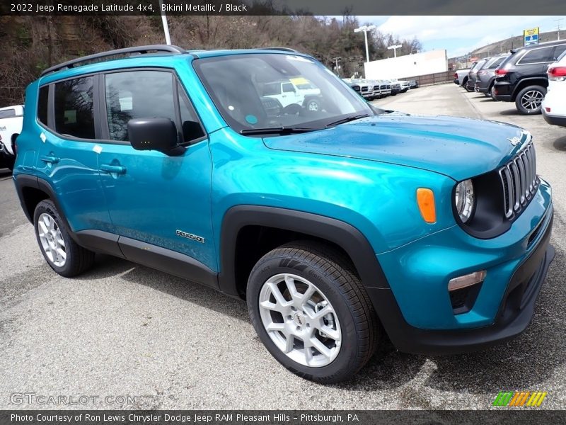 Bikini Metallic / Black 2022 Jeep Renegade Latitude 4x4