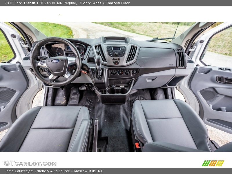  2016 Transit 150 Van XL MR Regular Charcoal Black Interior
