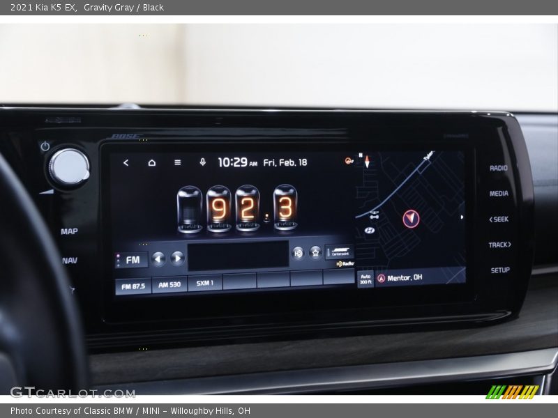 Gravity Gray / Black 2021 Kia K5 EX