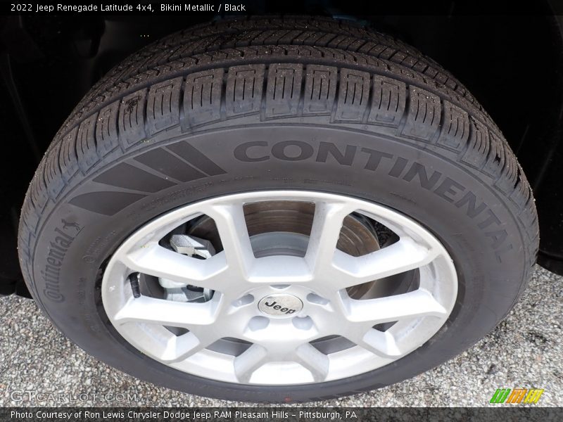 Bikini Metallic / Black 2022 Jeep Renegade Latitude 4x4
