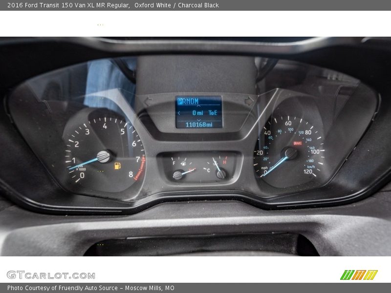  2016 Transit 150 Van XL MR Regular 150 Van XL MR Regular Gauges