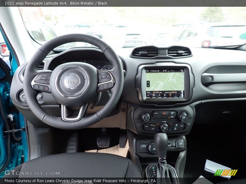 Bikini Metallic / Black 2022 Jeep Renegade Latitude 4x4