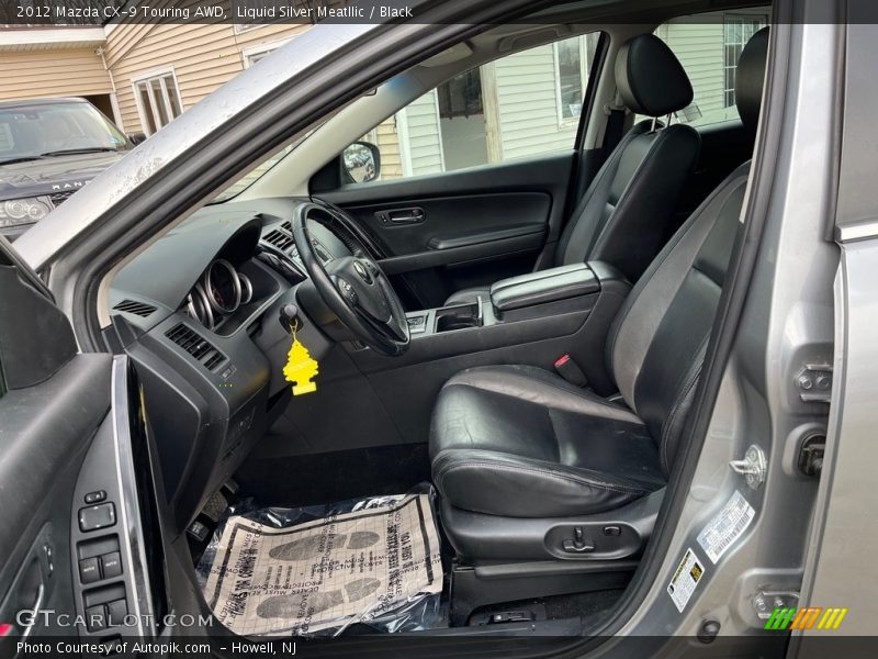 Liquid Silver Meatllic / Black 2012 Mazda CX-9 Touring AWD