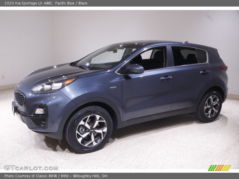 Pacific Blue / Black 2020 Kia Sportage LX AWD