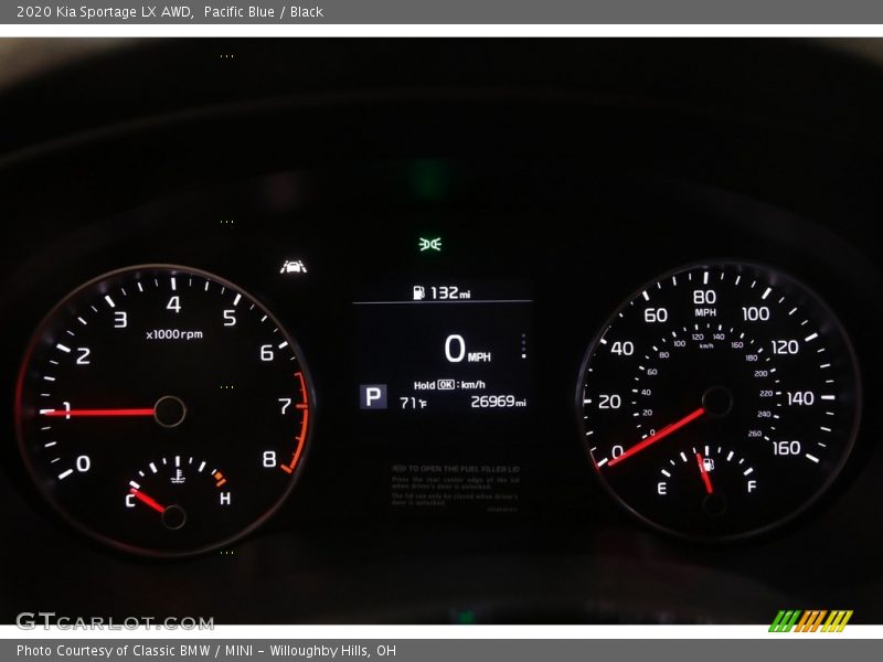 Pacific Blue / Black 2020 Kia Sportage LX AWD