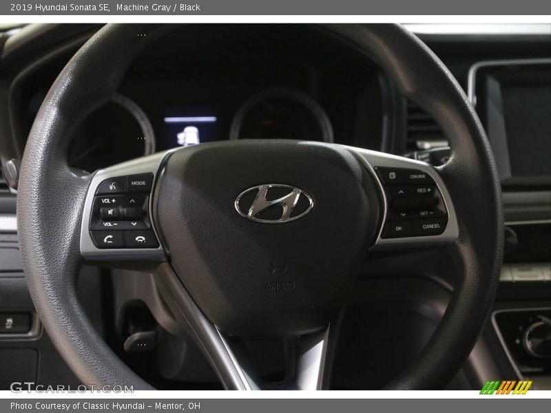 Machine Gray / Black 2019 Hyundai Sonata SE