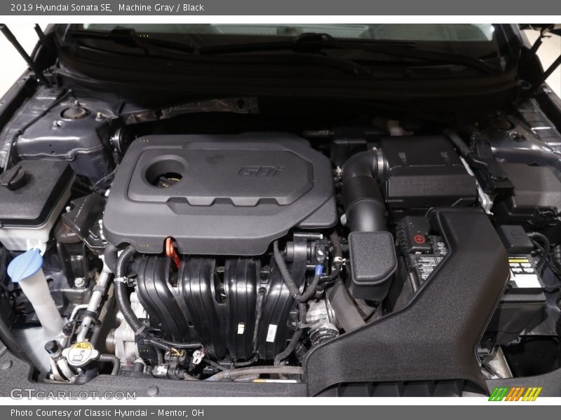 Machine Gray / Black 2019 Hyundai Sonata SE