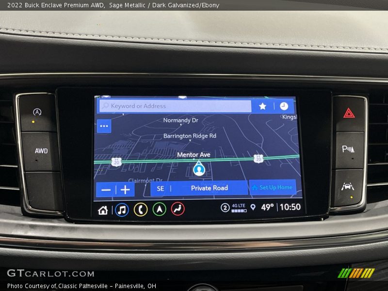 Sage Metallic / Dark Galvanized/Ebony 2022 Buick Enclave Premium AWD