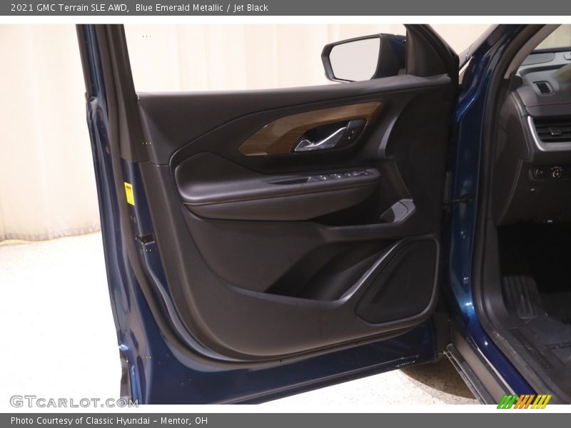 Blue Emerald Metallic / Jet Black 2021 GMC Terrain SLE AWD