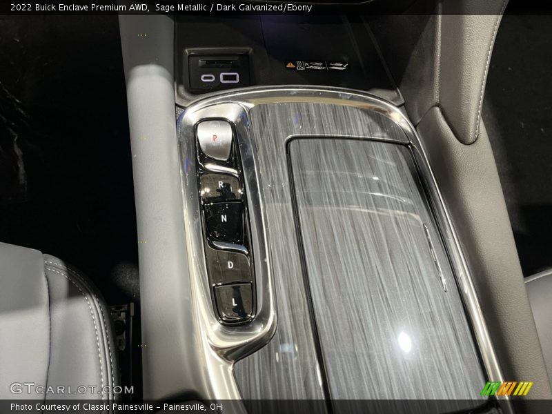 Sage Metallic / Dark Galvanized/Ebony 2022 Buick Enclave Premium AWD
