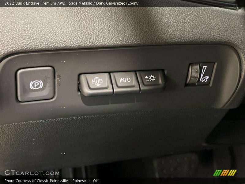 Sage Metallic / Dark Galvanized/Ebony 2022 Buick Enclave Premium AWD