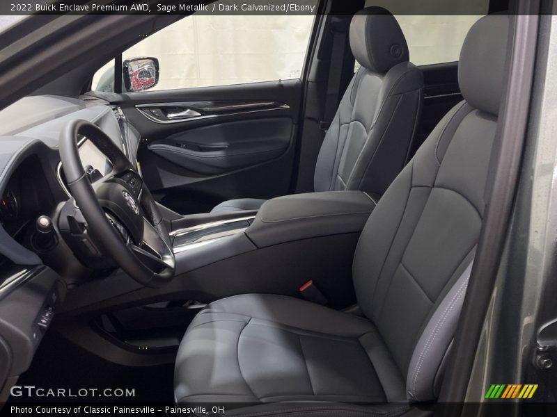 Sage Metallic / Dark Galvanized/Ebony 2022 Buick Enclave Premium AWD