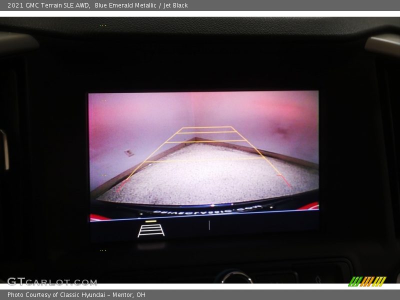 Blue Emerald Metallic / Jet Black 2021 GMC Terrain SLE AWD