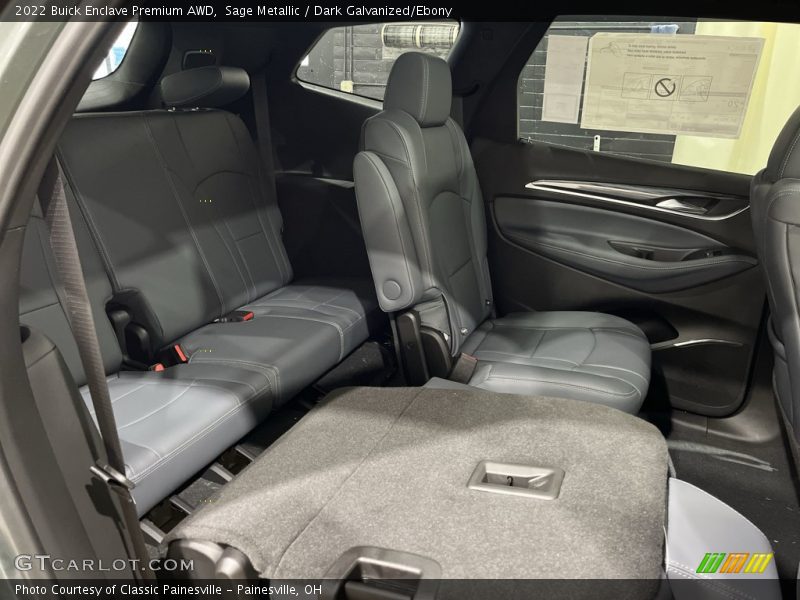 Rear Seat of 2022 Enclave Premium AWD