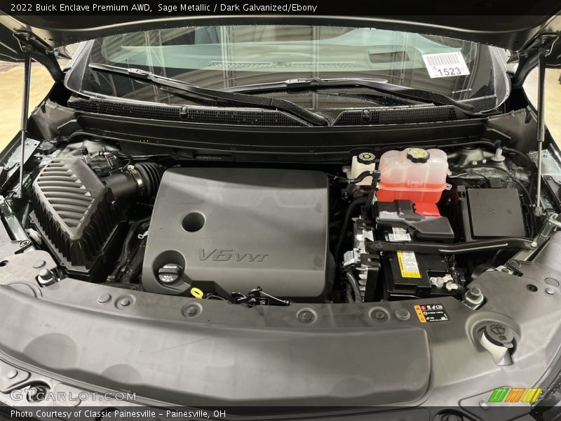 2022 Enclave Premium AWD Engine - 3.6 Liter SIDI DOHC 24-Valve VVT V6