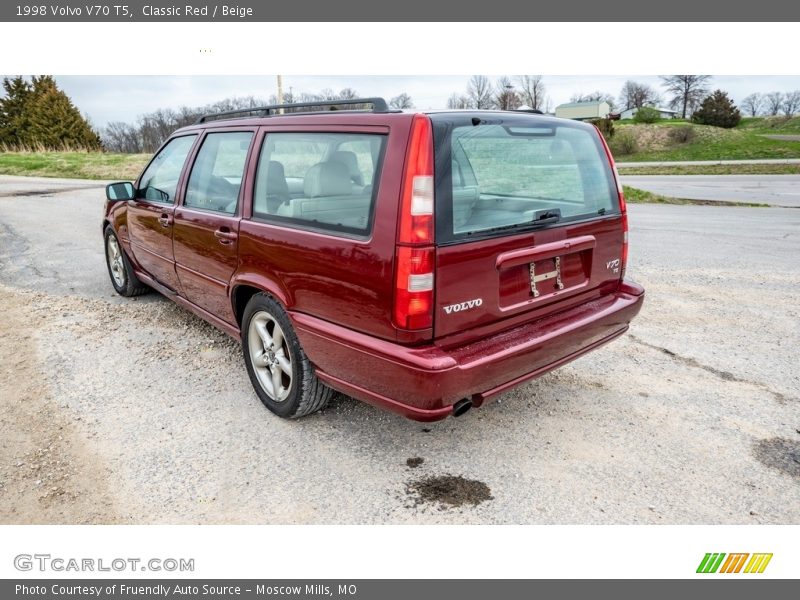  1998 V70 T5 Classic Red