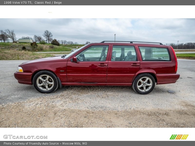  1998 V70 T5 Classic Red