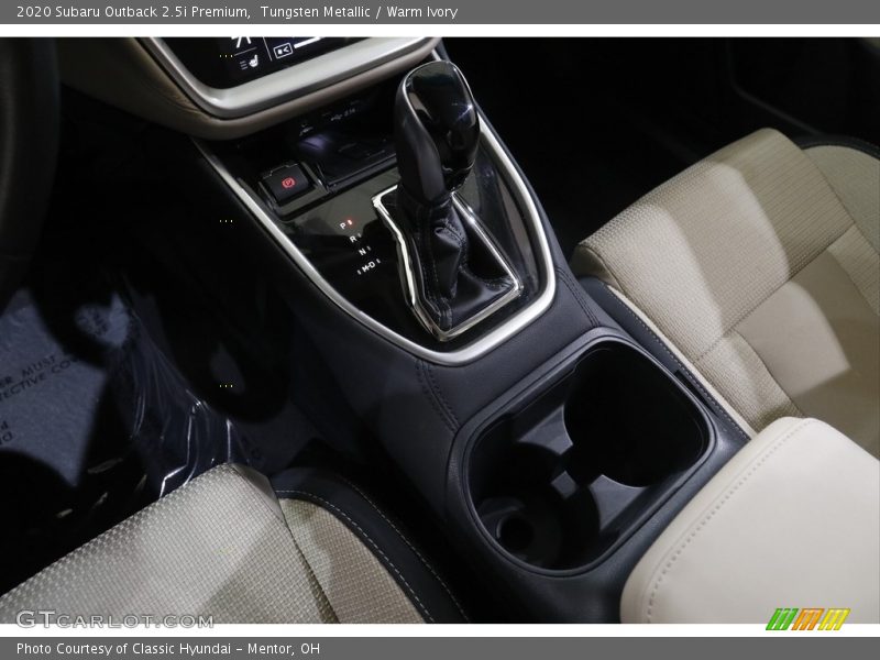 Tungsten Metallic / Warm Ivory 2020 Subaru Outback 2.5i Premium