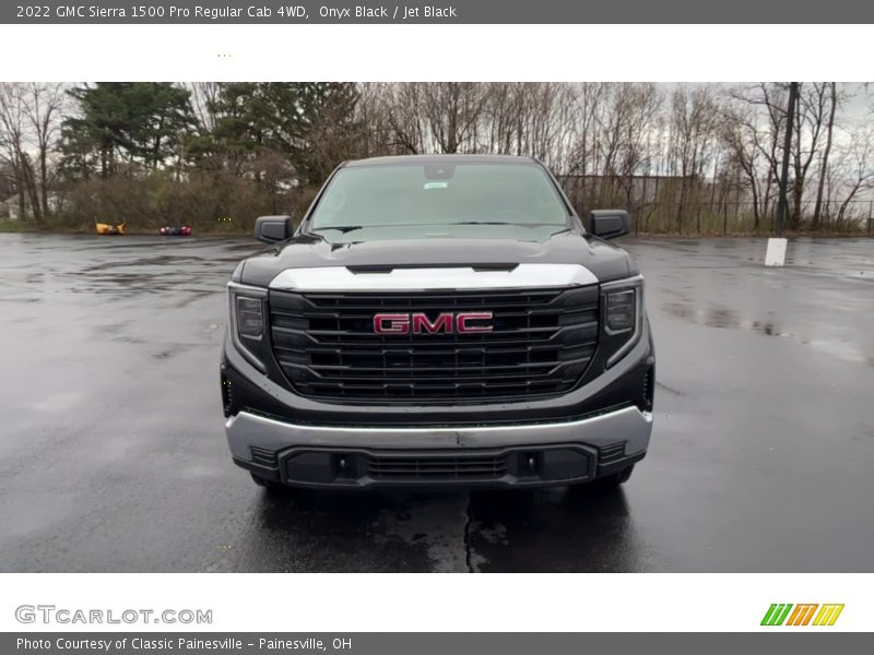 Onyx Black / Jet Black 2022 GMC Sierra 1500 Pro Regular Cab 4WD