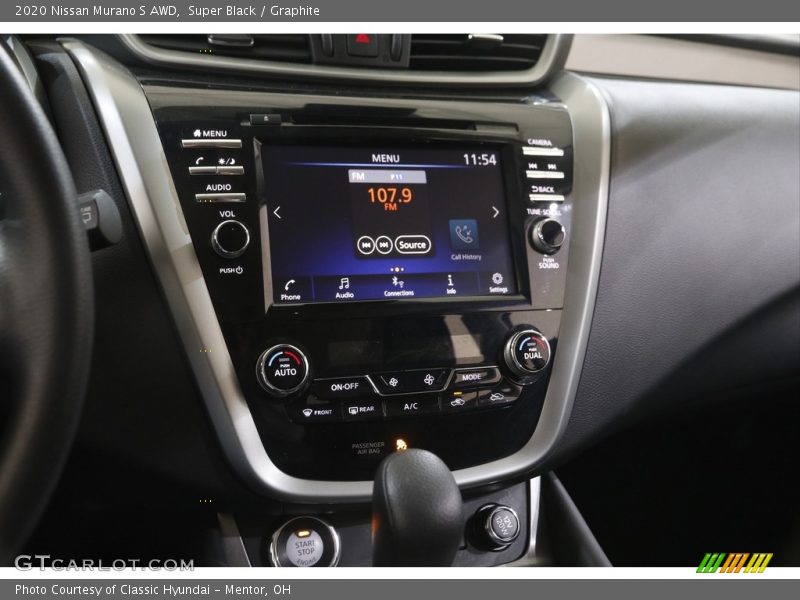 Controls of 2020 Murano S AWD