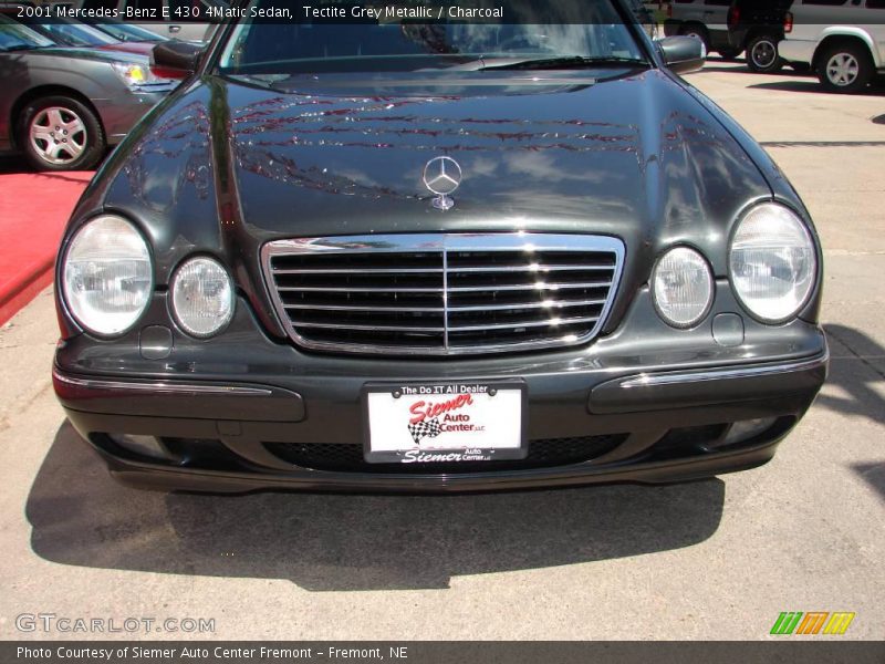 Tectite Grey Metallic / Charcoal 2001 Mercedes-Benz E 430 4Matic Sedan