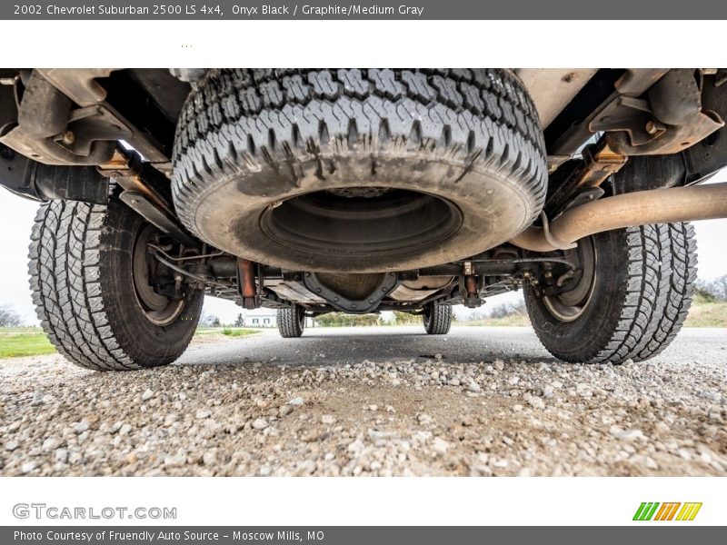 Onyx Black / Graphite/Medium Gray 2002 Chevrolet Suburban 2500 LS 4x4