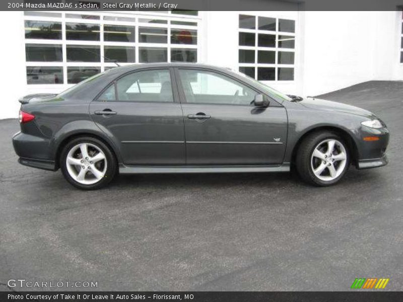 Steel Gray Metallic / Gray 2004 Mazda MAZDA6 s Sedan