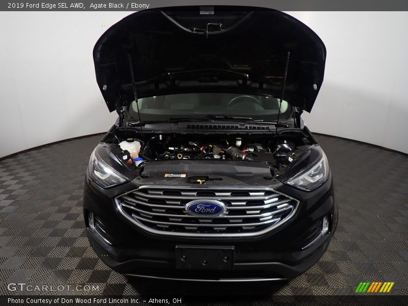 Agate Black / Ebony 2019 Ford Edge SEL AWD
