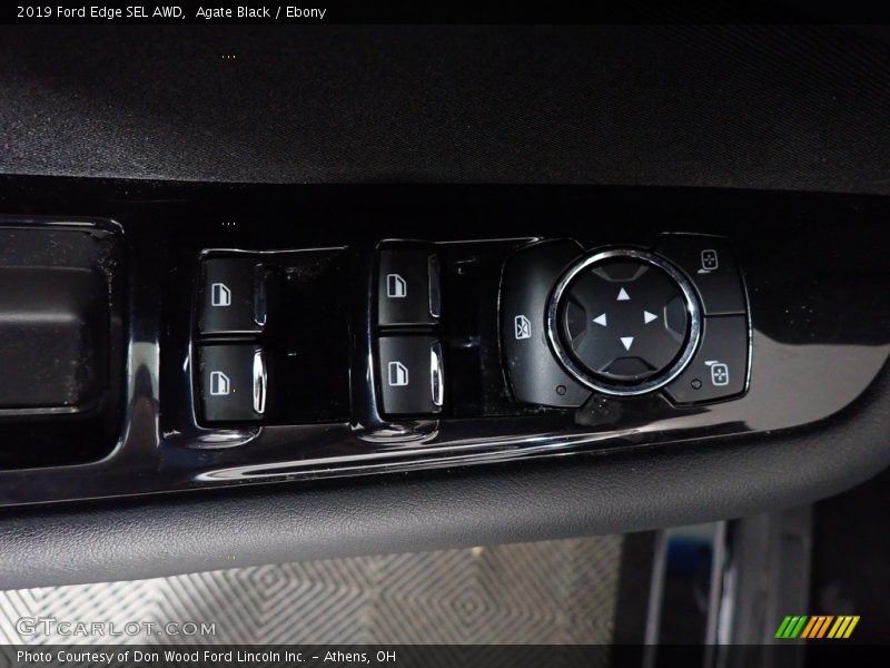 Agate Black / Ebony 2019 Ford Edge SEL AWD