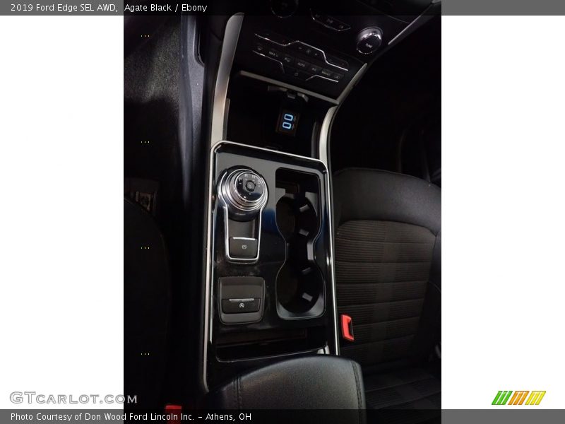Agate Black / Ebony 2019 Ford Edge SEL AWD