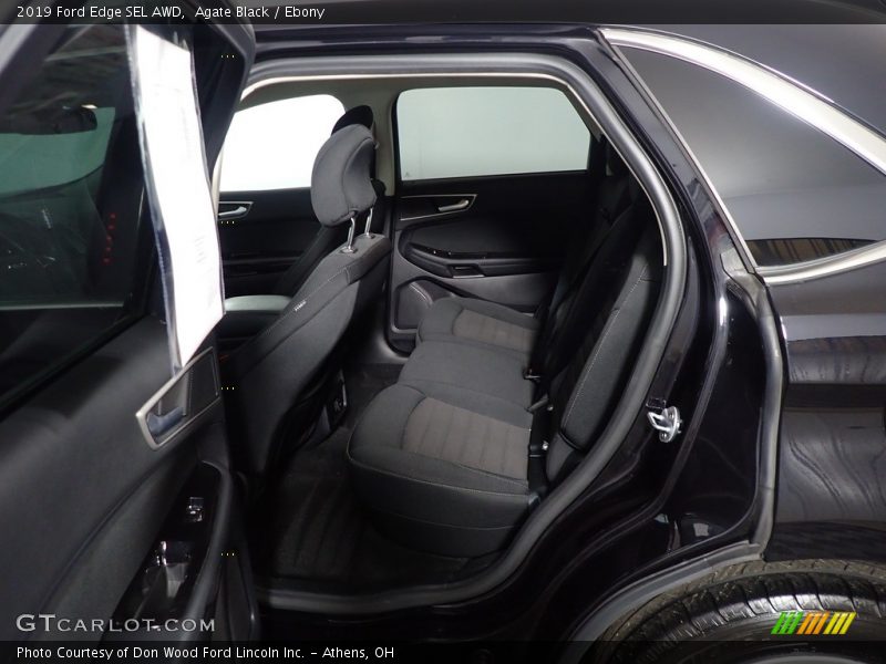 Agate Black / Ebony 2019 Ford Edge SEL AWD