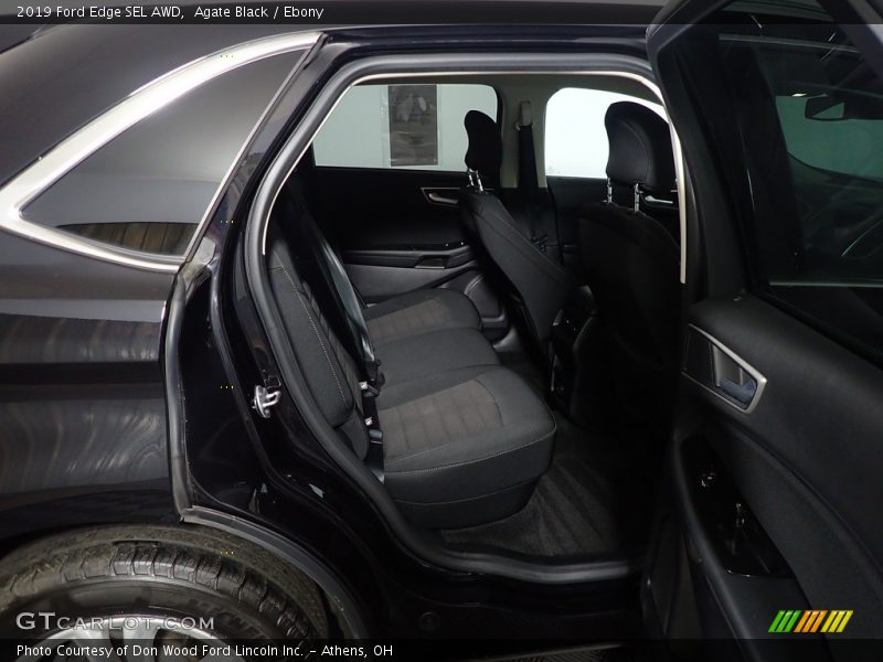 Agate Black / Ebony 2019 Ford Edge SEL AWD