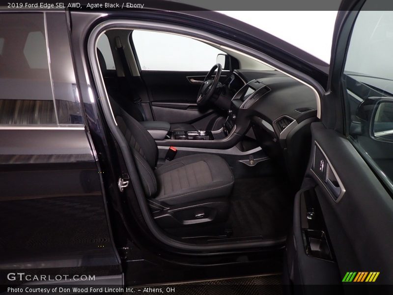 Agate Black / Ebony 2019 Ford Edge SEL AWD