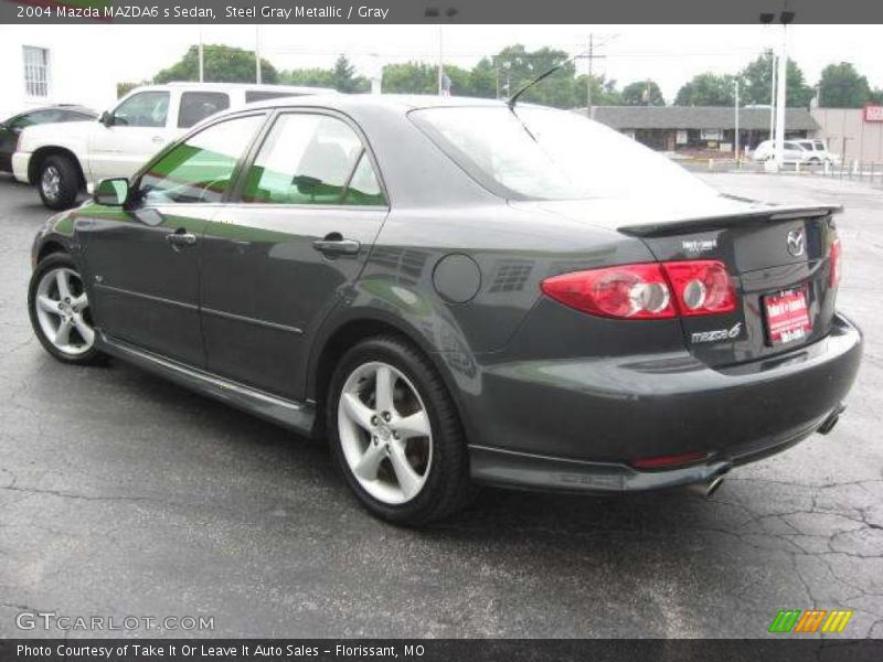 Steel Gray Metallic / Gray 2004 Mazda MAZDA6 s Sedan