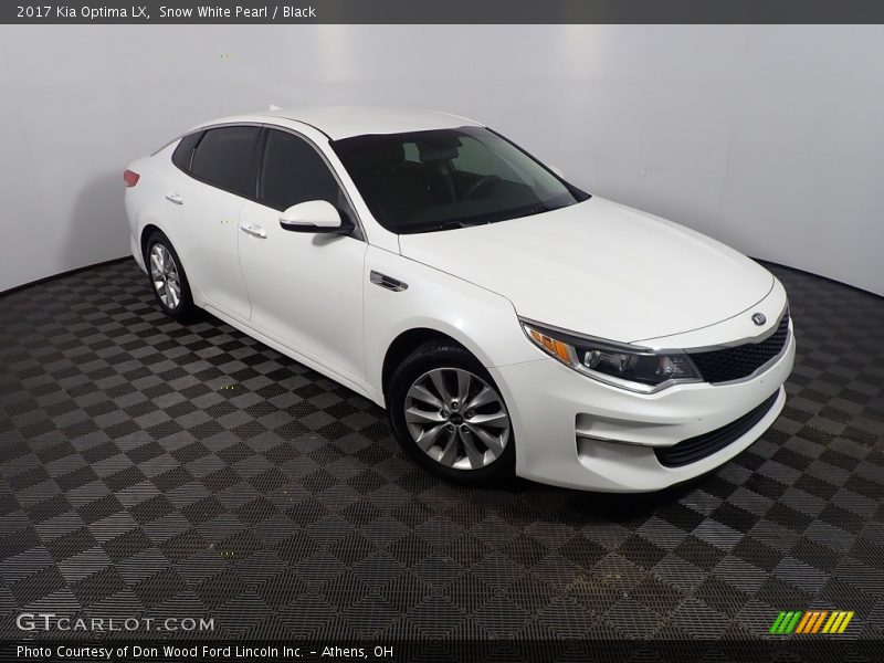 Snow White Pearl / Black 2017 Kia Optima LX