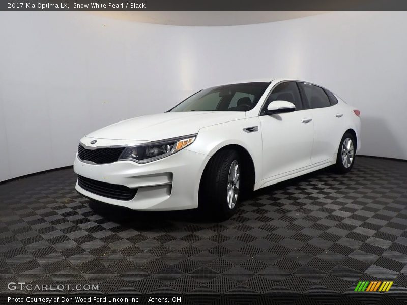 Snow White Pearl / Black 2017 Kia Optima LX