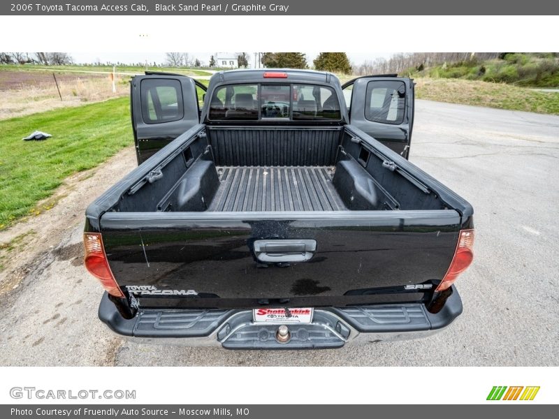 Black Sand Pearl / Graphite Gray 2006 Toyota Tacoma Access Cab