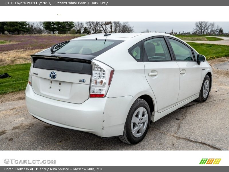 Blizzard White Pearl / Dark Gray 2010 Toyota Prius Hybrid II