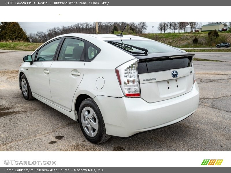 Blizzard White Pearl / Dark Gray 2010 Toyota Prius Hybrid II