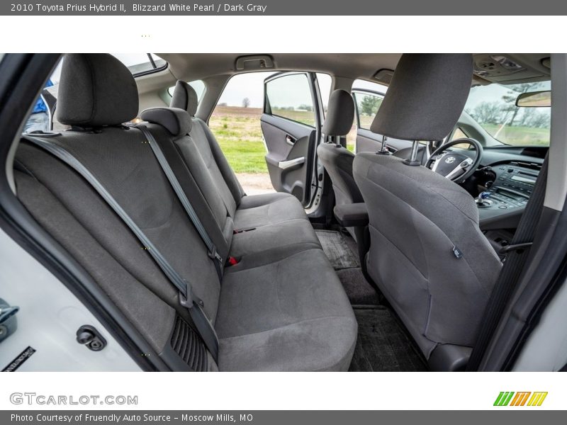 Blizzard White Pearl / Dark Gray 2010 Toyota Prius Hybrid II