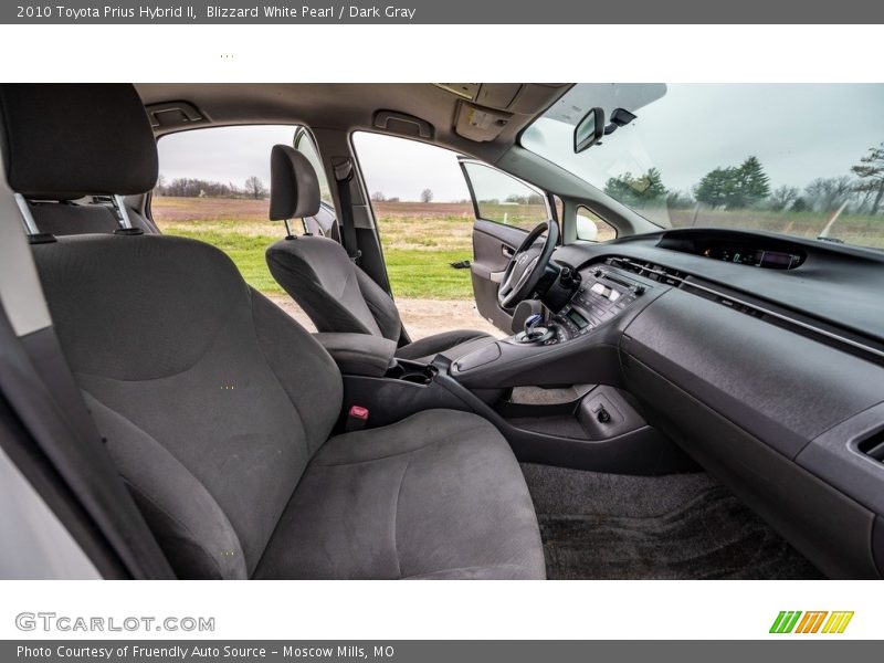 Blizzard White Pearl / Dark Gray 2010 Toyota Prius Hybrid II