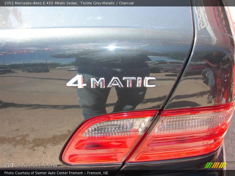 Tectite Grey Metallic / Charcoal 2001 Mercedes-Benz E 430 4Matic Sedan