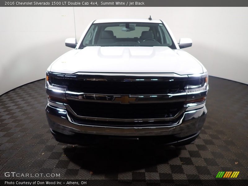 Summit White / Jet Black 2016 Chevrolet Silverado 1500 LT Double Cab 4x4