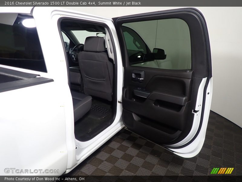 Summit White / Jet Black 2016 Chevrolet Silverado 1500 LT Double Cab 4x4