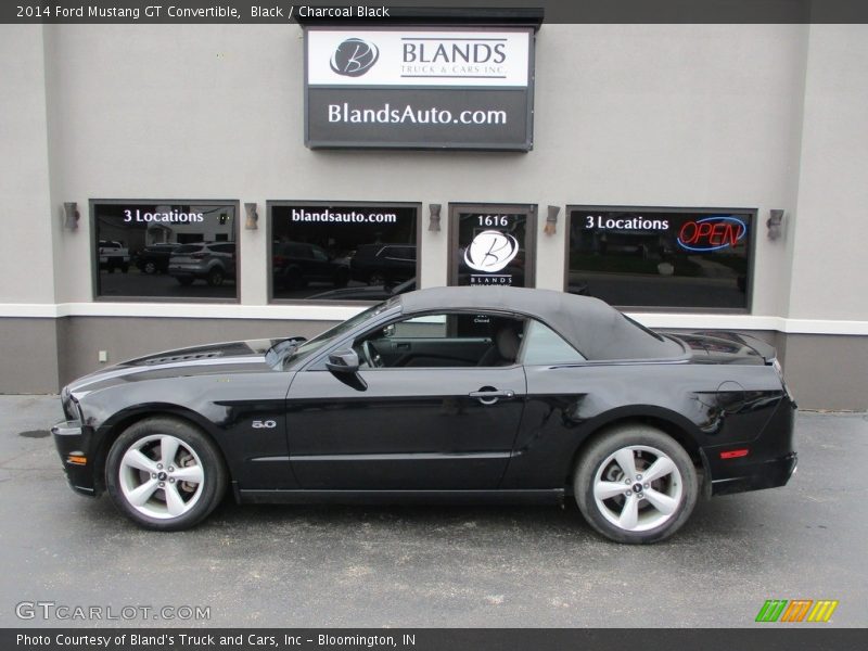Black / Charcoal Black 2014 Ford Mustang GT Convertible