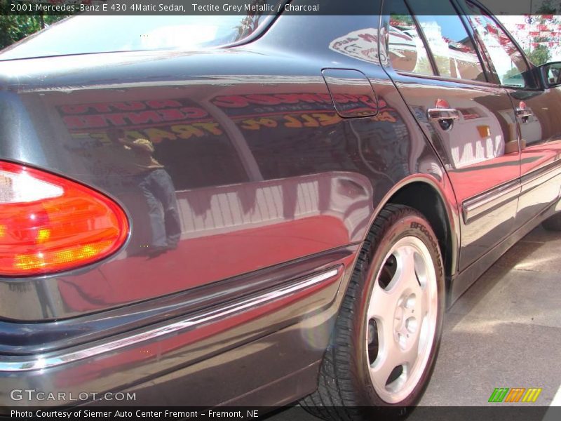 Tectite Grey Metallic / Charcoal 2001 Mercedes-Benz E 430 4Matic Sedan