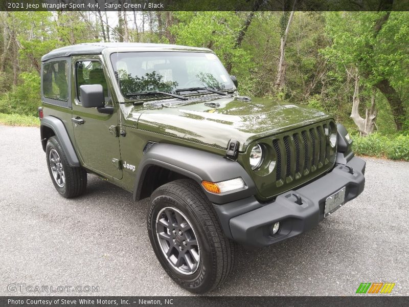 Front 3/4 View of 2021 Wrangler Sport 4x4