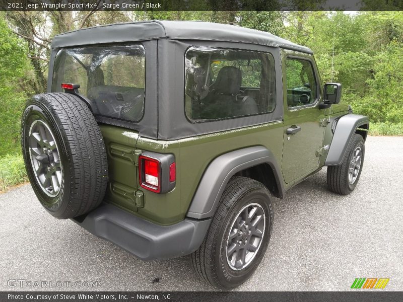 Sarge Green / Black 2021 Jeep Wrangler Sport 4x4