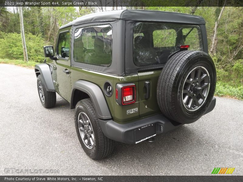 Sarge Green / Black 2021 Jeep Wrangler Sport 4x4