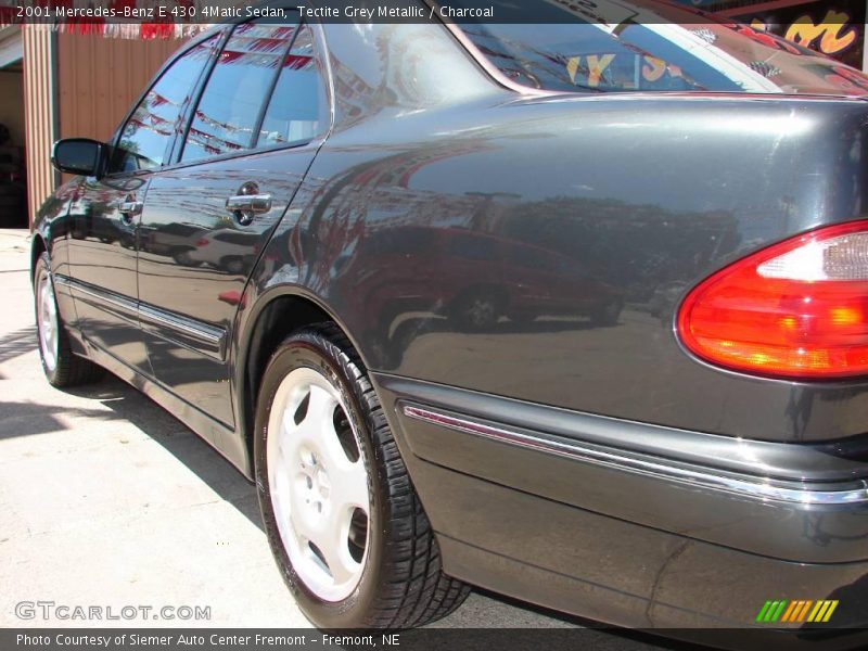 Tectite Grey Metallic / Charcoal 2001 Mercedes-Benz E 430 4Matic Sedan